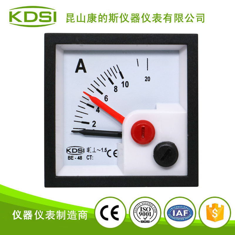 双指针显示交流电流测量仪BE-48 AC10A 