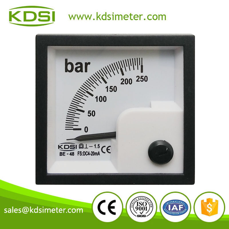 指针式直流电流表 BE-48 DC4-20mA 250bar