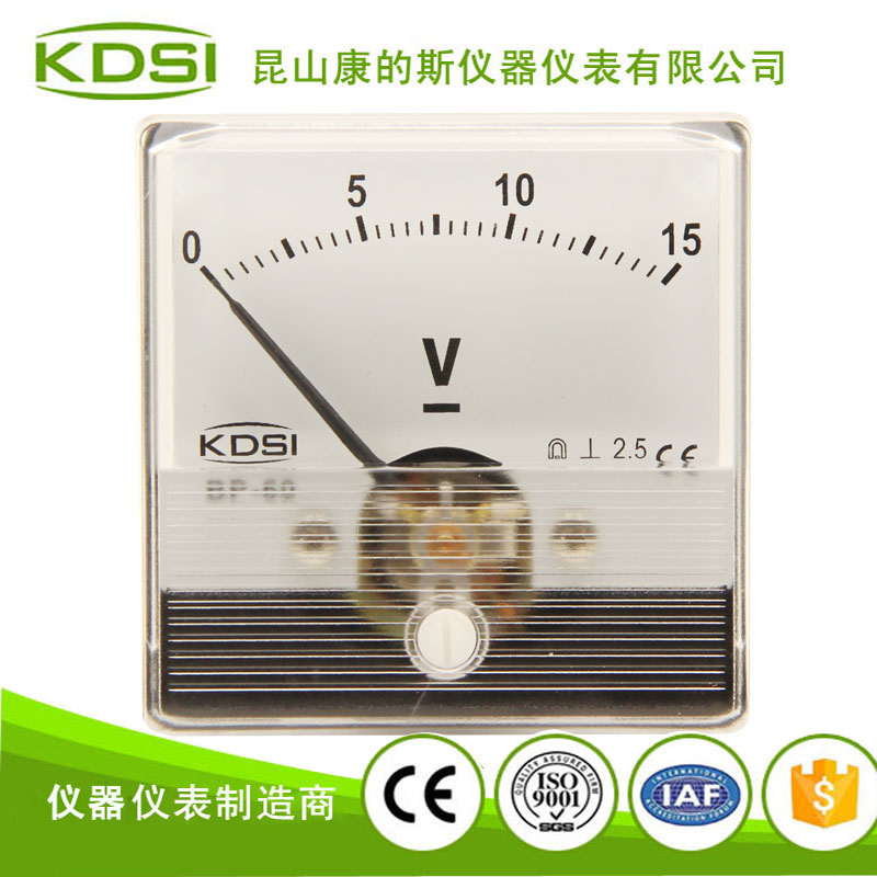 指針式直流電壓表 BP-60N DC15V 