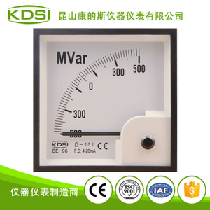 指针式直流电流功率表 BE-96 4-20mA +-500MVar