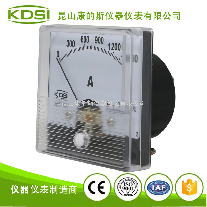 电焊机用指针式直流电流表 BP-60N DC1500A 接分流器