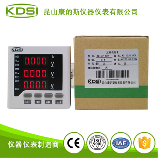 测量数显三相交流电压表 BE-72 3AV AC10-0.1KV 电源80-270V