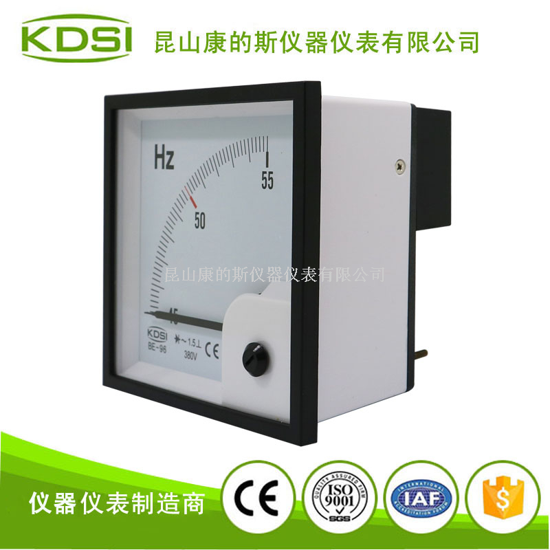 指针式频率表 BE-96 45-55HZ 380V