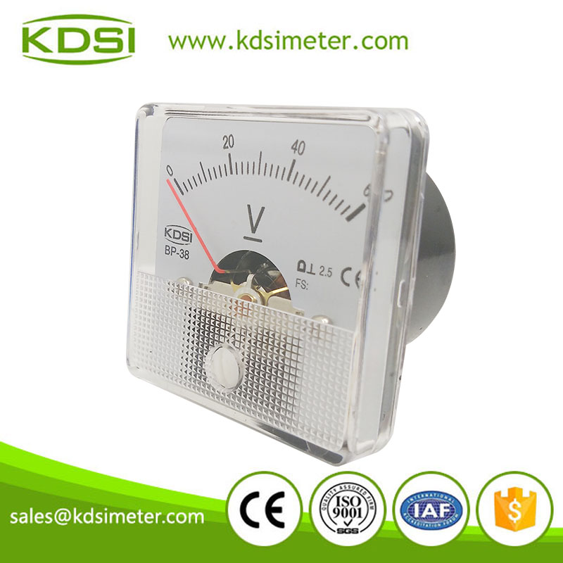 指针式直流伏特表 BP-38 DC60V