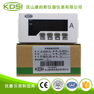 单相数字显示电流表BE-96*48 AA250/5A 220V