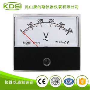  指针式交流电压测量仪表BP-670 AC500V整流式