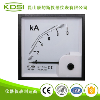 指针式直流电压电流表 电压电流测量表头BE-96 DC10V 10KA