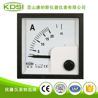 指针式配电柜电流表BE-48 AC20/1A 1.0级