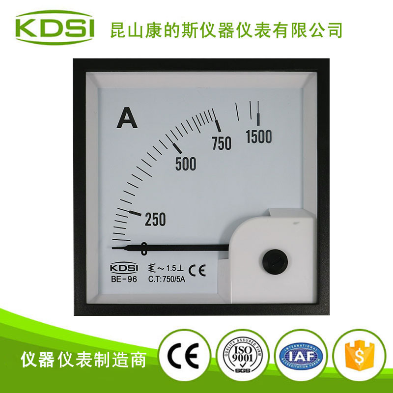 單相電流表頭 指針式交流安培表BE-96 AC700/5A