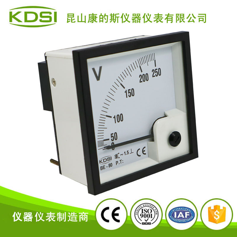 指针式交流电压表BE-80 AC250V