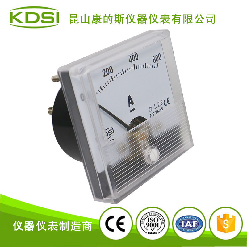 指针式电焊机直流电流表 BP-60N DC75mV 600A 
