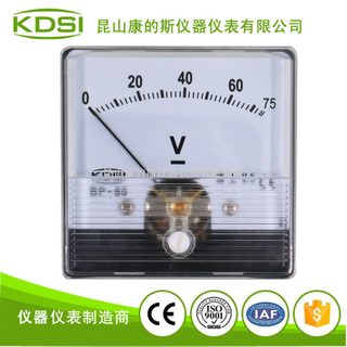  指針式直流伏特表 BP-60N DC75V 電焊機用表