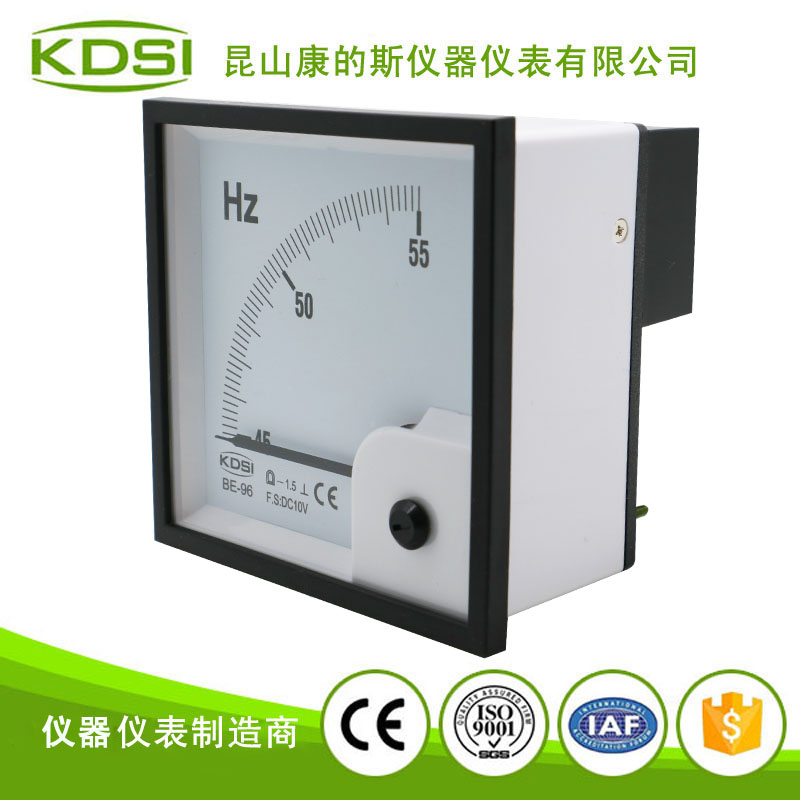 指针式直流电压表 频率表BE-96 DC10V 45-55HZ