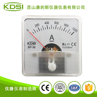 指针式直流电流测量仪 BP-38 DC60mV 1000A
