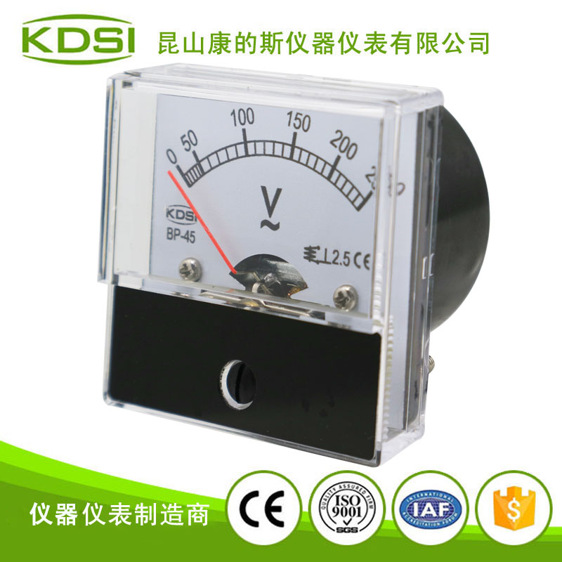 指针显示交流电压测量表头BP-45 AC250V 
