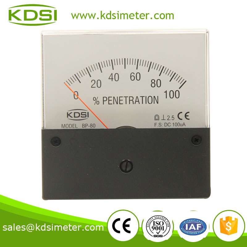 指针式直流微安表 BP-80 DC100uA