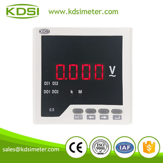 单相数字显电压表 BE96 AC500V 测量电压 可编程 