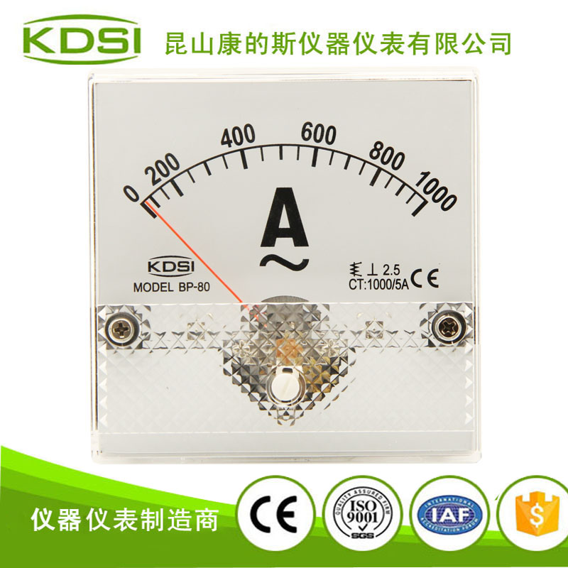 指针式交流电流测量仪 BP-80 AC1000/5A