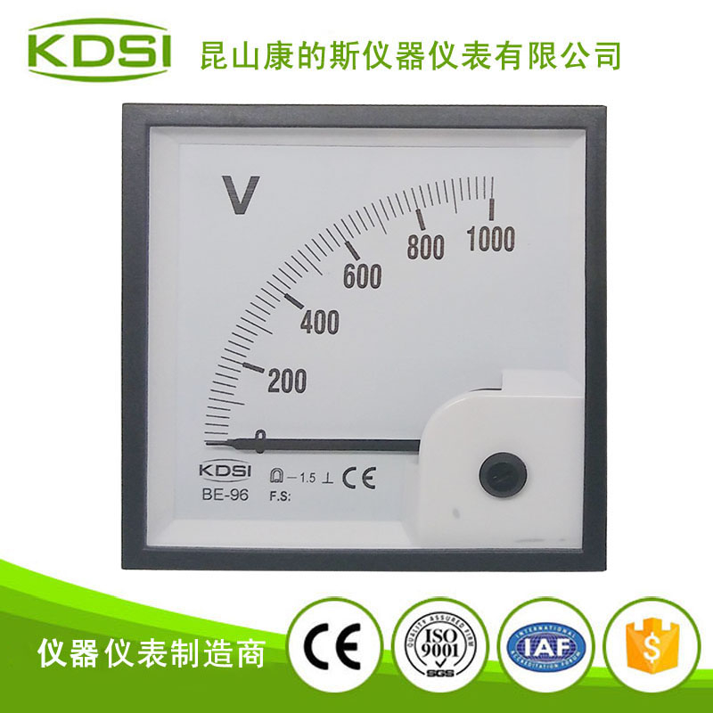 指针式直流电压表BE-96 DC1000V