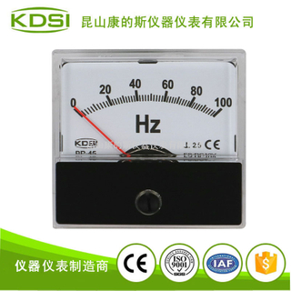 指针式电压频率测量仪表 BP-45 DC10V 100HZ 