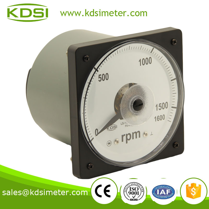 指針式廣角度直流電流轉速表 LS-110 4-20mA 1600RPM