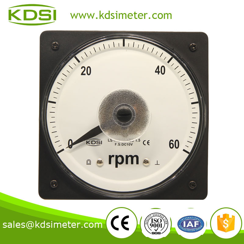 指針式廣角度直流電壓轉速測量儀 LS-110 DC10V 60RPM
