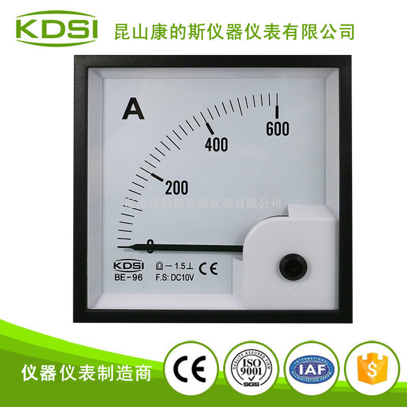 指针式直流电流测量仪表BE-96 DC10V 600A