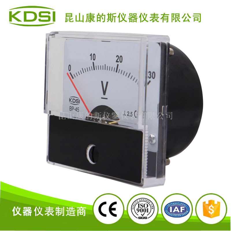 指针式直流伏特表 BP-45 DC30V