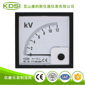 指針式整流式電壓表BE-80 AC12KV 10/0.22KV