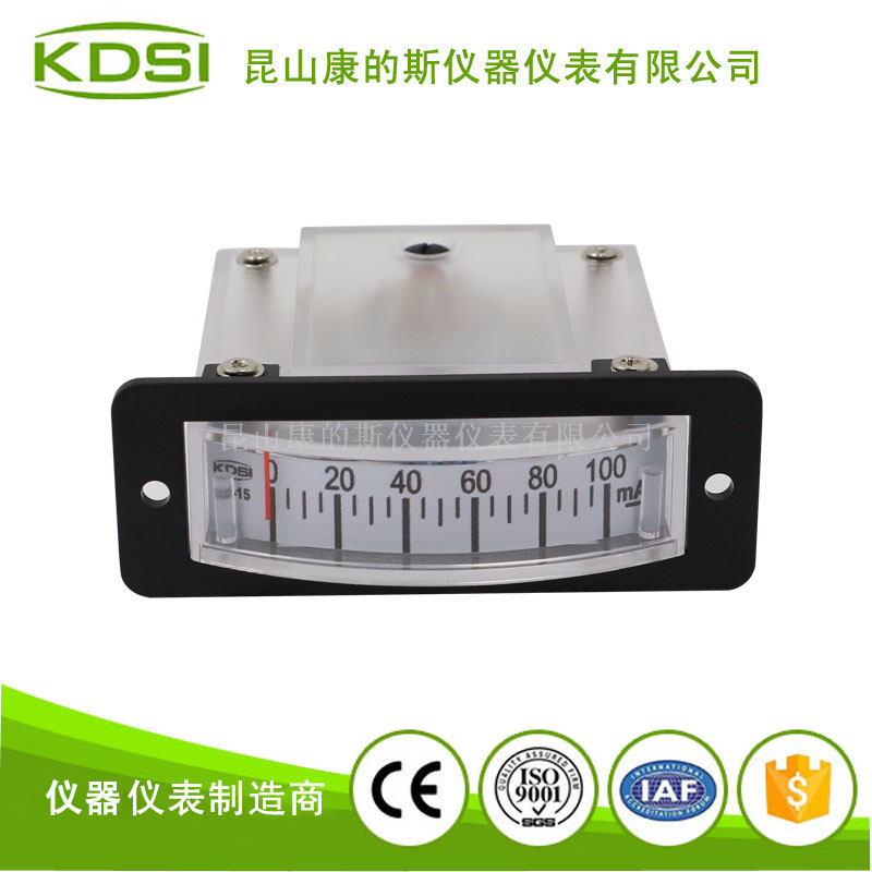 指针槽型毫安电流表BP-15 DC100mA