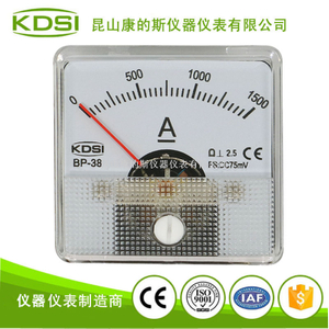 指针式小型直流电流测量表头BP-38 DC75mV 1500A