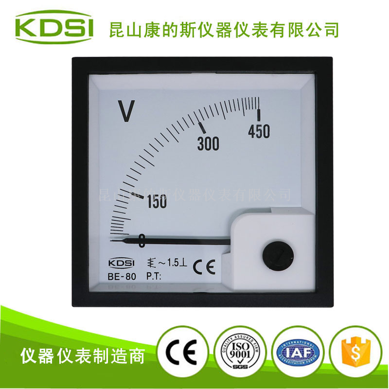 指針式交流電壓表 BE-80 AC450V