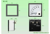 方形指針顯示電柜電流表BE-80 AC300/5A