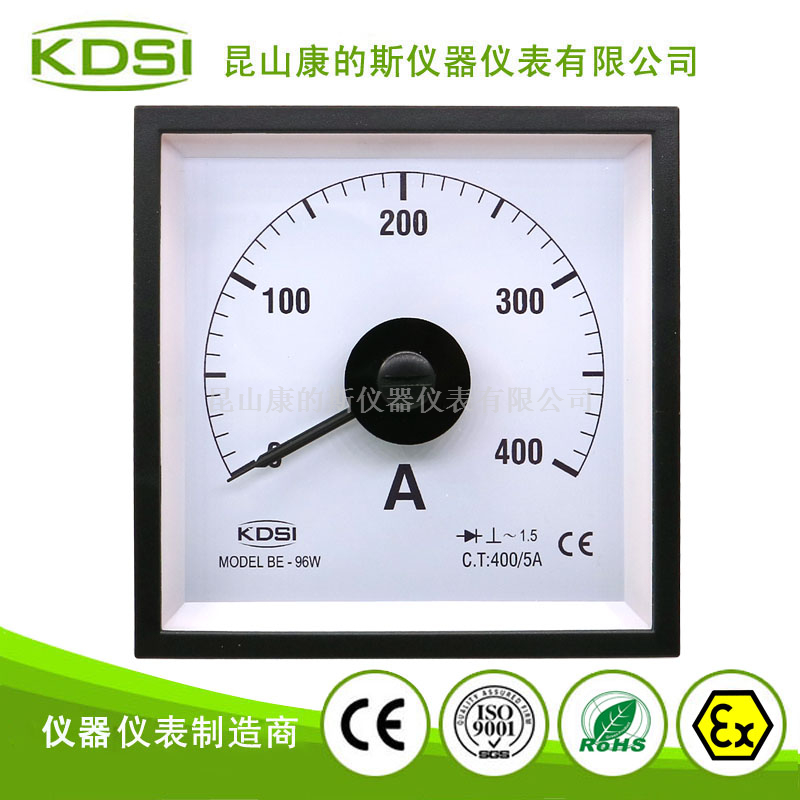 指针式交流电流表BE-96W AC400/5A
