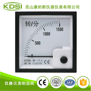 指针式直流电压表BE-80 DC10V 1500转/分