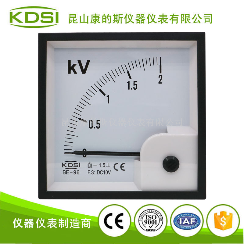 指针式直流电压表BE-96 DC10V 2kV