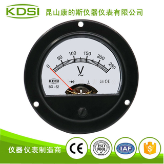 指针式圆形电压表BO-52 AC250V