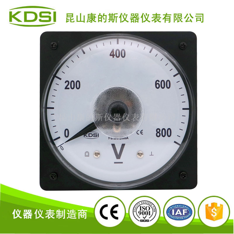指针式直流电压表LS-110 DC4-20mA 800V