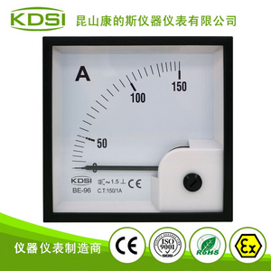 指针式直流电流表BE-96 AC150/1A单倍过载