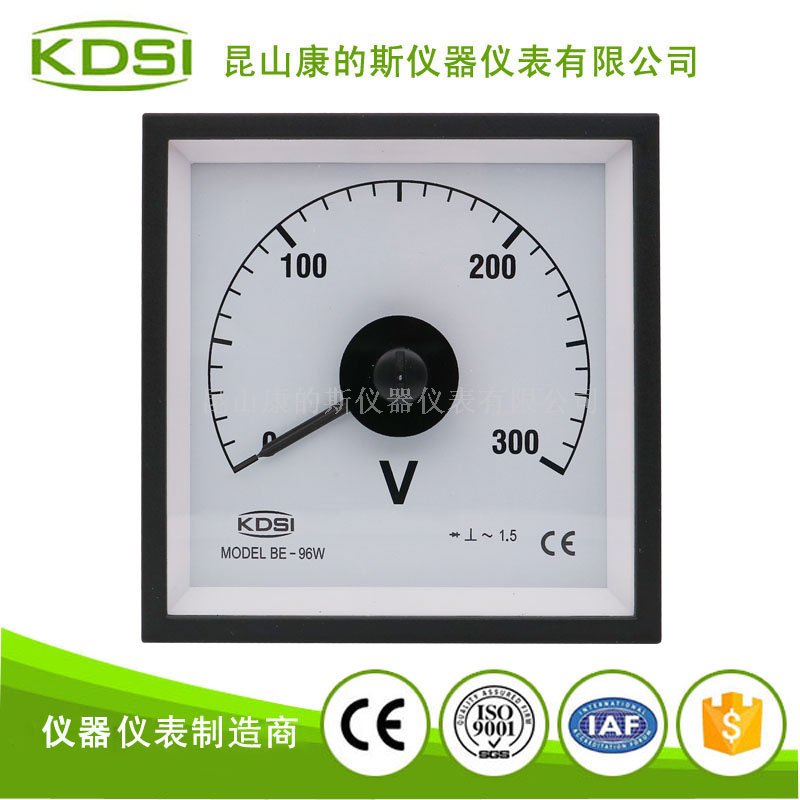 指针式交流电压表BE-96W AC300V整流式