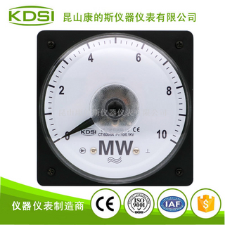 指针式圆形功率表LS-110 10MW 600/5A 10/0.1kV