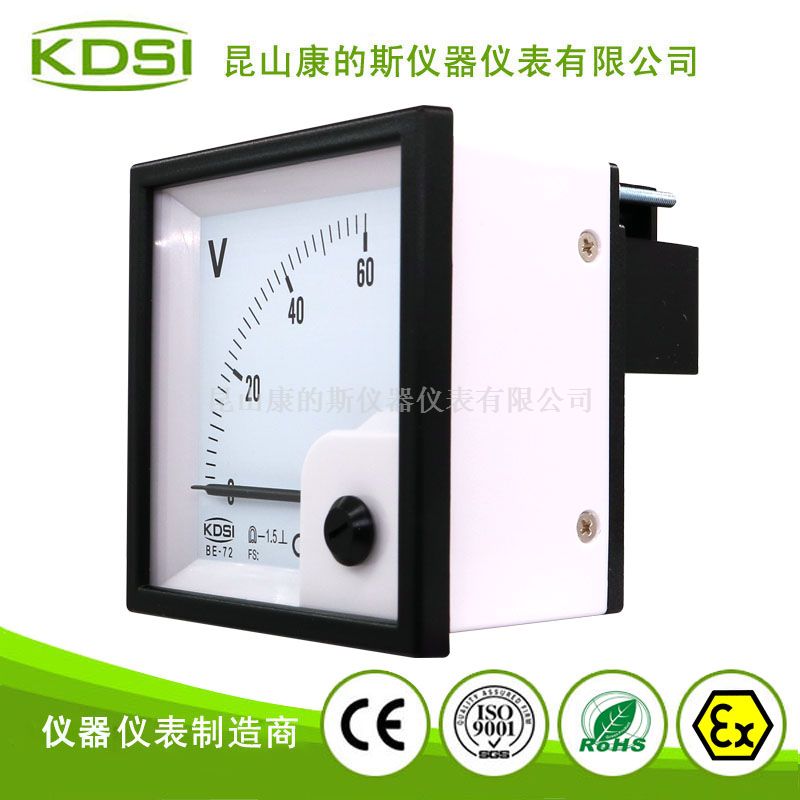 指针式低压直流电柜用表BE-72 DC60V