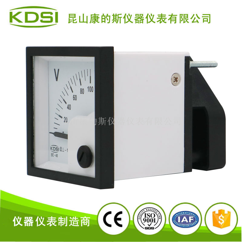 指针式直流伏特表 BE-48 DC100V