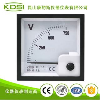 指针式方形直流电压表BE-80 DC750V