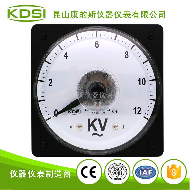 指针式交流电压表LS-110 AC12kV 10/0.1kV