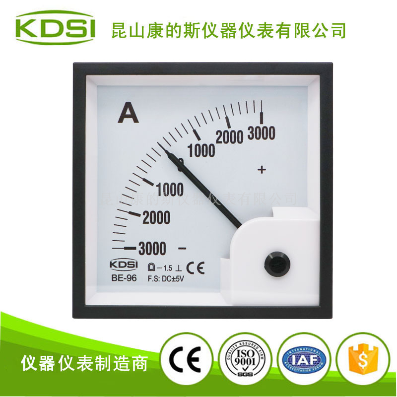 指针式直流电流表BE-96 DC+-5V+-3000A