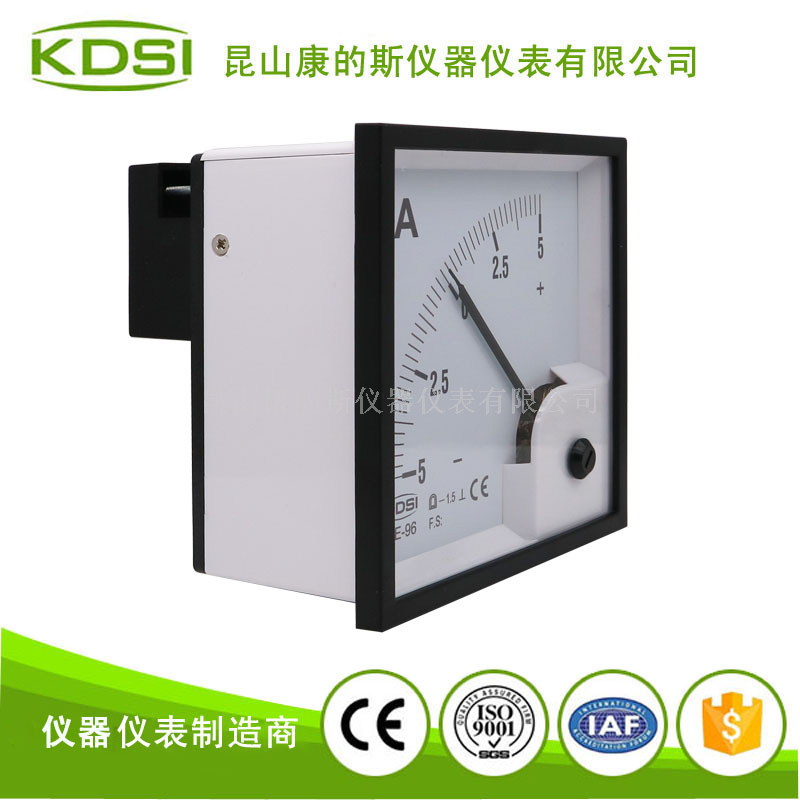 指针式直流正负电流表BE-96 DC+-5A