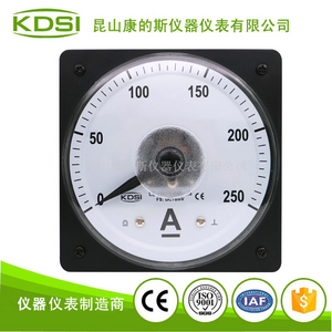 指针式圆形开孔电流表LS-110 DC75mV 250A