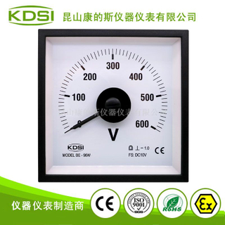 指针式直流电压表BE-96W DC10V 600V 1.0级