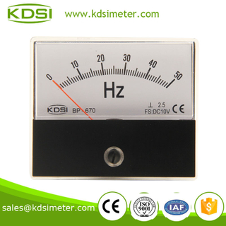 指針式直流電壓頻率表 BP-670 DC10V 50HZ 